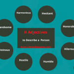 Adjectives that start with H to describe a Person