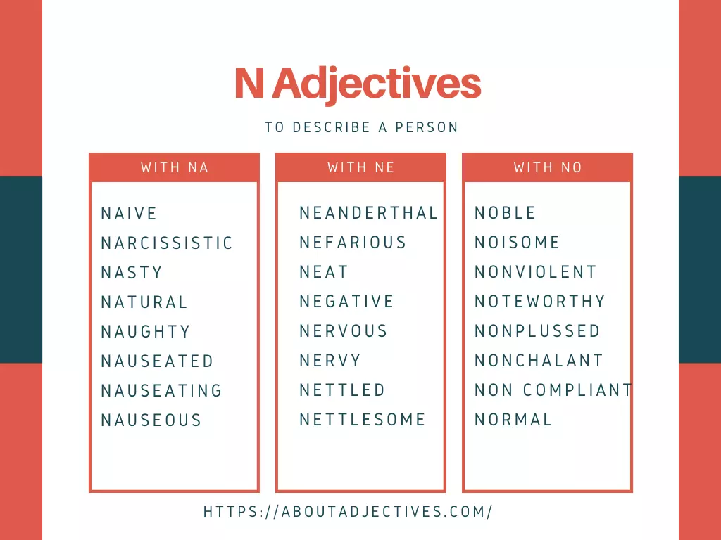 Positive Verbs That Start With N To Describe Someone