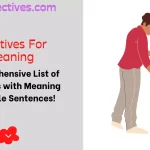 Adjectives for Cleaning