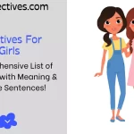 Adjectives for Girls
