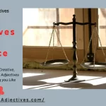 Adjectives For Justice