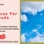 Adjectives For Clouds