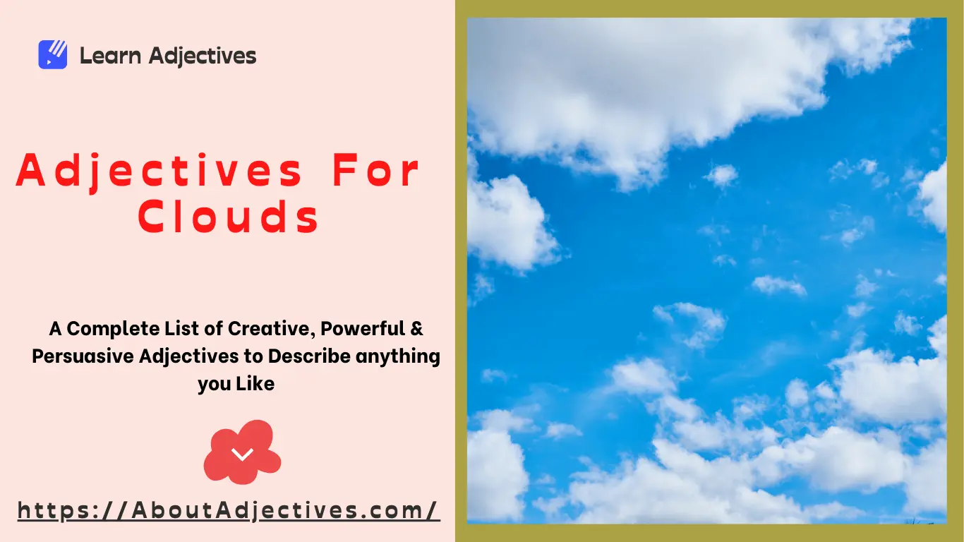 Adjectives For Clouds