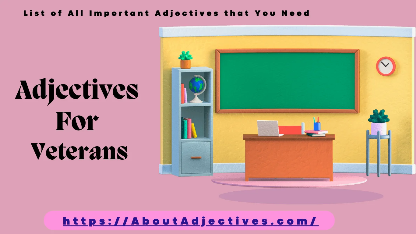 Adjectives For Veterans