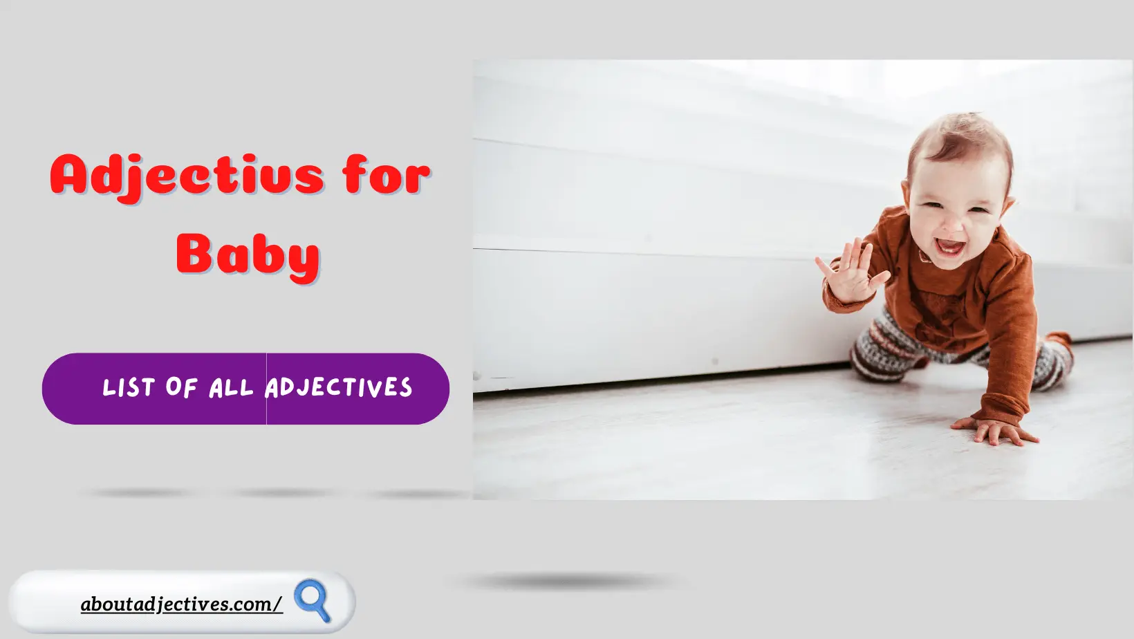 Adjectives for Baby