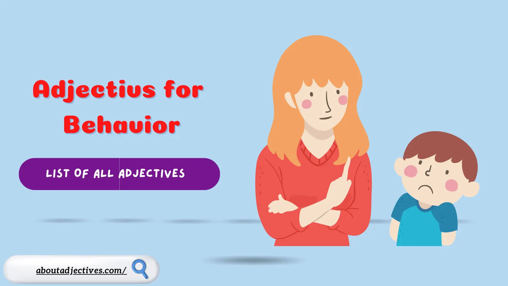 Adjectives for Behavior