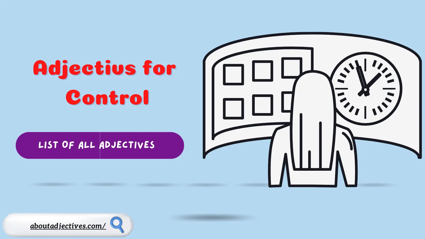 Adjectives for Control