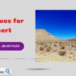 Adjectives for Desert