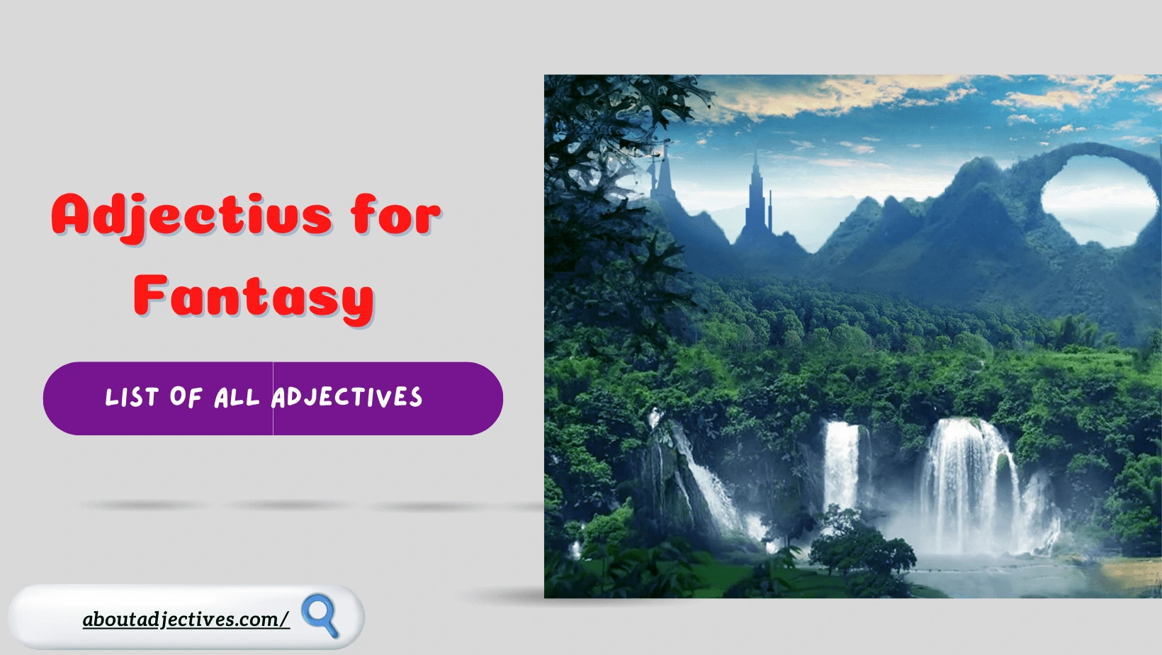 Adjectives for Fantasy