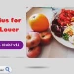 Adjectives for Food Lover