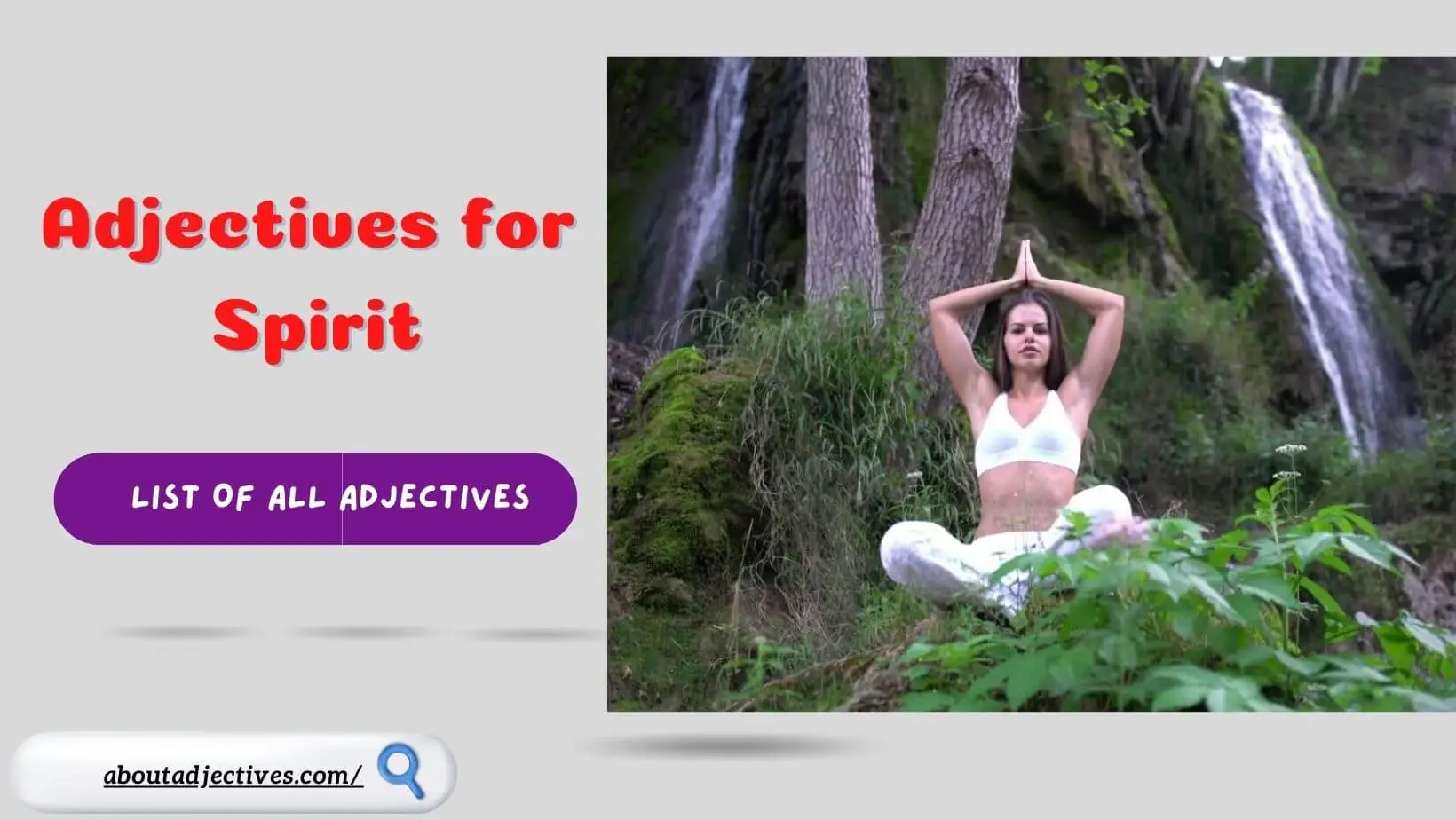 Adjectives for Spirit