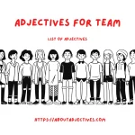 Adjectives for Team