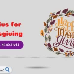 Adjectives for Thanksgiving