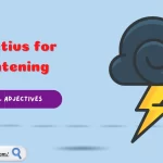 adjectives for lightning