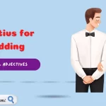 adjectives for wedding