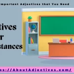 Adjectives For circumstances