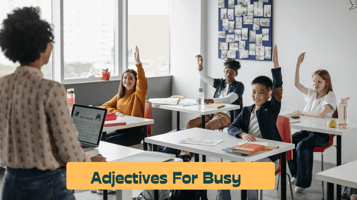 Adjectives for Busy