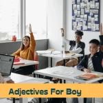 Adjectives for boy