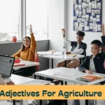 adjectives for agriculture