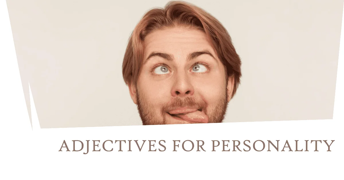 adjectives for personality