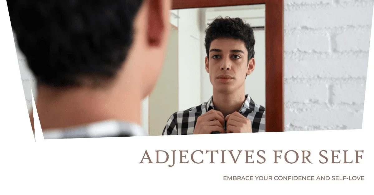 adjectives for self