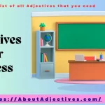 Adjectives For access