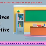 Adjectives For attractive