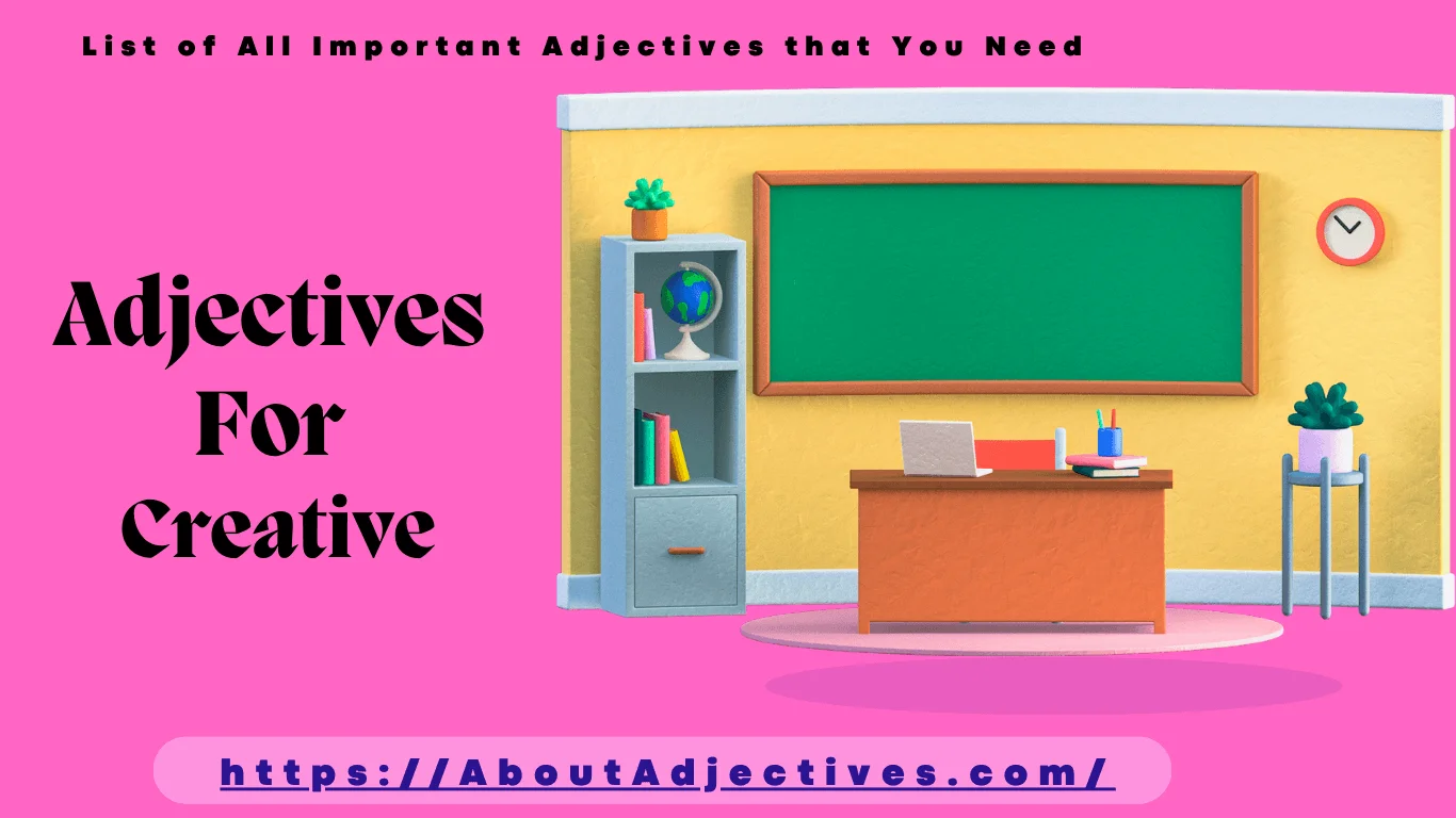 Adjectives for Creative