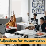 Adjectives for automobiles