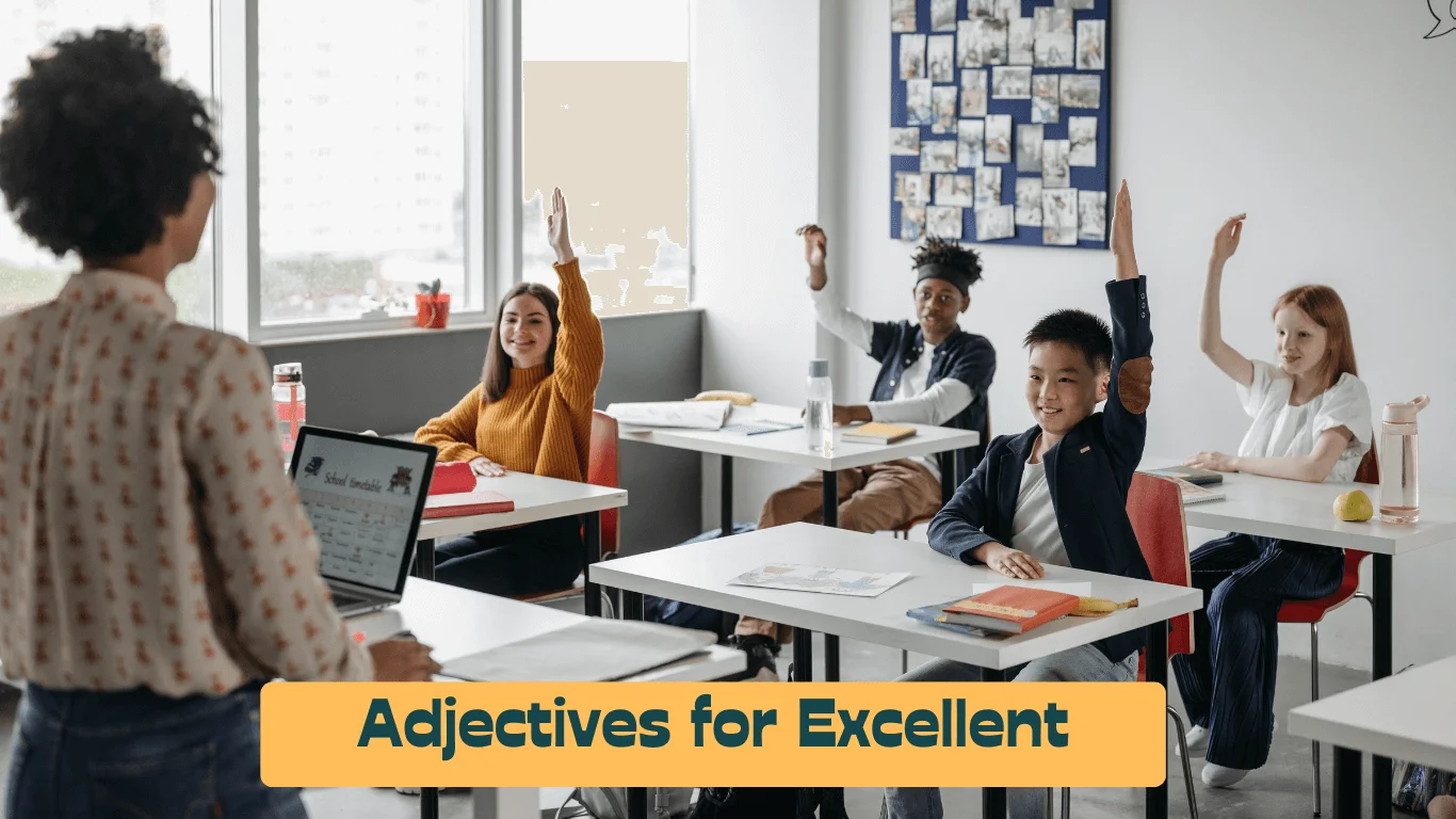 Adjectives for excellent