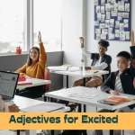 Adjectives for excited