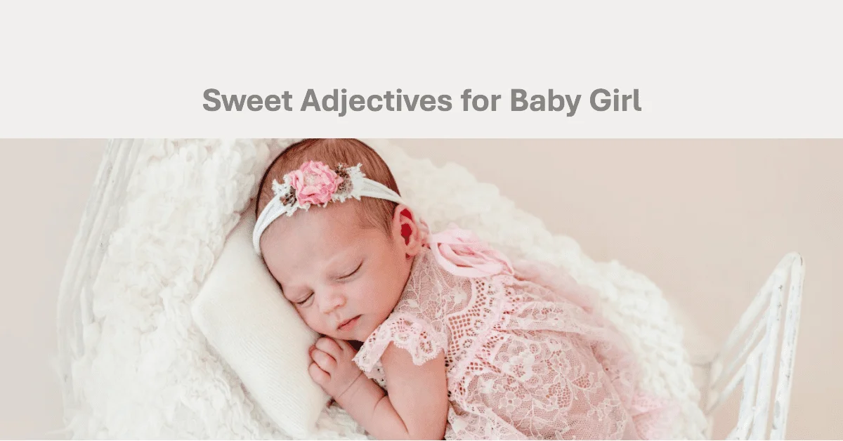 adjectives for baby girl