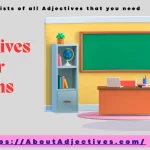 Adjectives For Arms