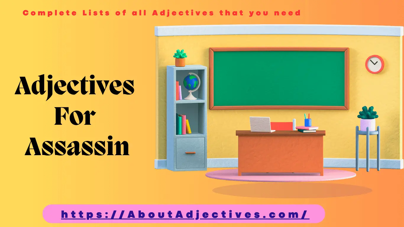 Adjectives For assassin