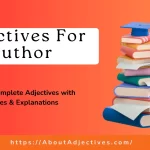 Adjectives for author