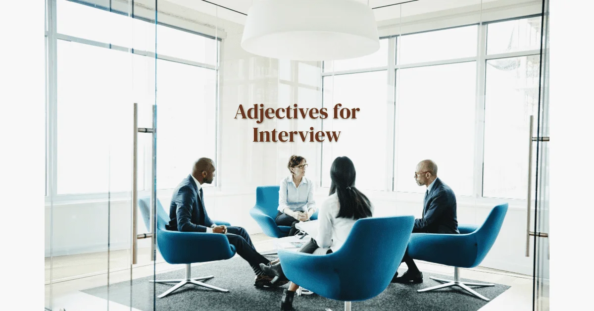 adjectives for interview