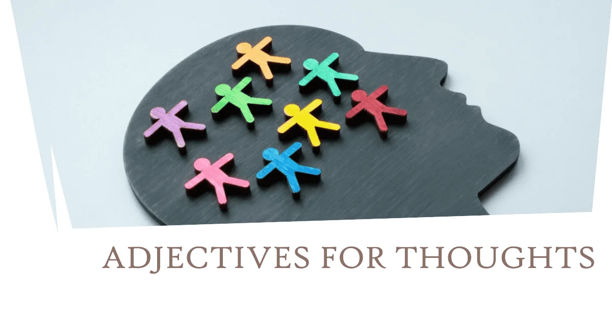 adjectives for thoughts
