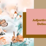 adjectives for delicate