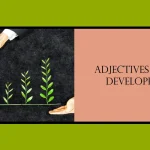 adjectives for developed