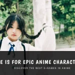 Anime characters that start with E