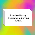 Disney Characters that Start with L