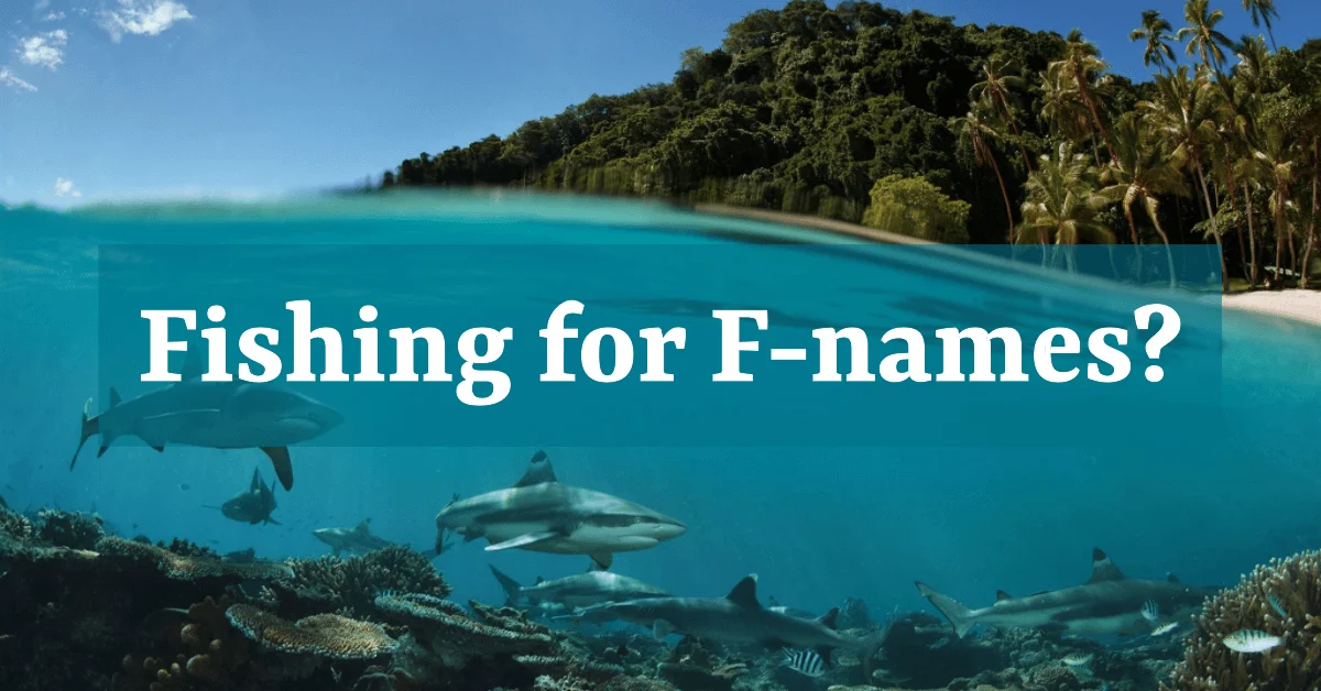 Fish Names that Start with Letter F