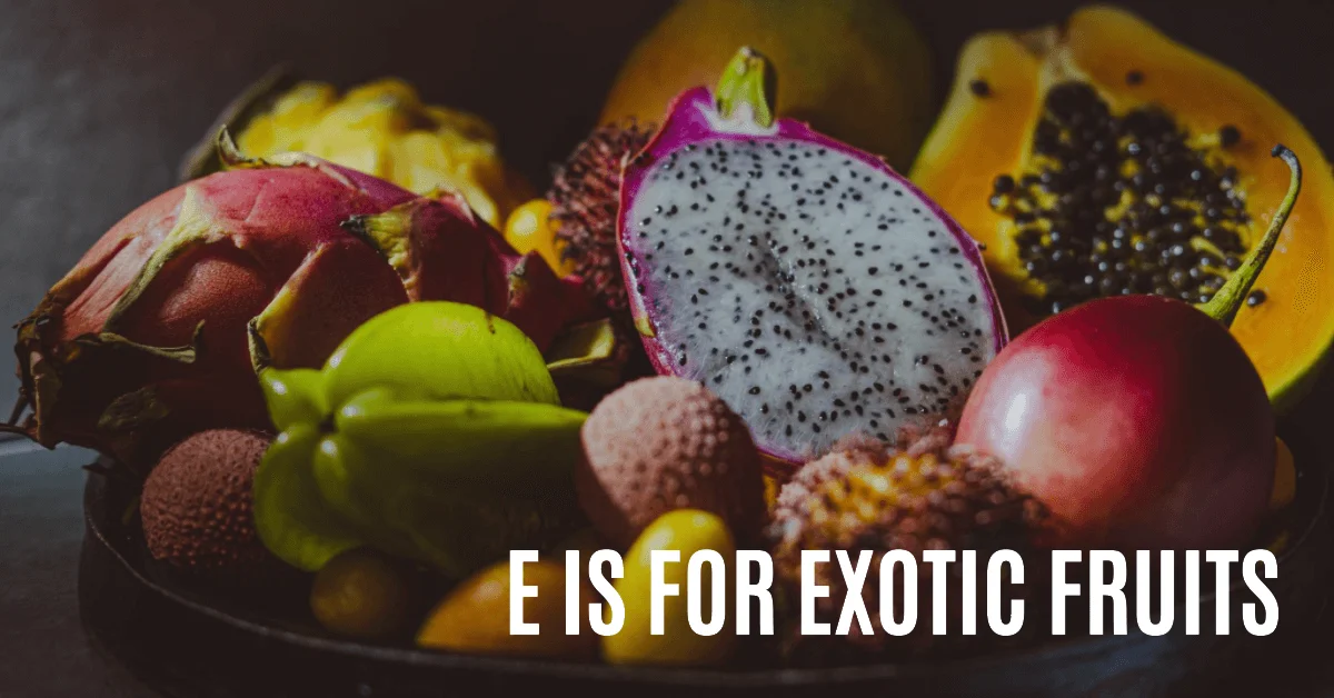 Fruit Names that Start with E