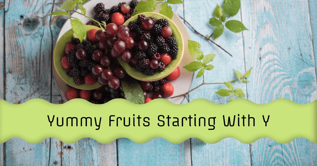 Fruit Names that Start with Y
